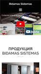 Mobile Screenshot of bidamassistemas.lv